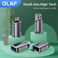 OTG USB 3.0 To Type C Adapter U Disk Converter Lightning to USB Micro To Type C Male To USB Female for iPhone Xiaomi Samsung