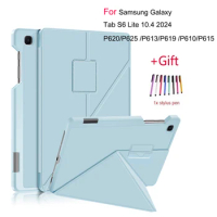 For Samsung Tab S6 Lite Case 10.4 2024 P620 P625 with S Pen Holder Funda For Samsung Galaxy Tab S6 Lite 10.4 P613 P10 Cover