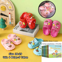 SUZY Sandal Baim Anak Ukuran 18-29 Usia 1-5 Tahun Bahan Karet Lentur Ringan Anti Slip