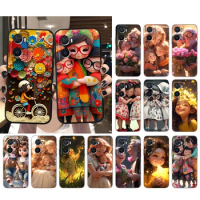 Mom Girl Sister Couple Case For OPPO Realme 10 Pro Plus GT 2 Pro X2 Pro XT C25S 8 7 6 Pro 6i GT Master C3 C21 C21Y X3 SuperZoom