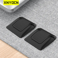 Xnyocn Laptop Stand Mini Invisible Desktop Holder Portable Support For Desk PC Foldable Notebook Bracket For Macbook Air Pro