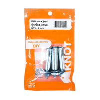 พุกเหล็ก K804 8X70MM. 3 ตัว