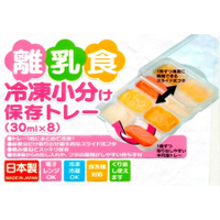 日本製 SKATER 離乳食冷凍分裝盒/副食品冷凍儲存盒(附蓋)30mlX8格＊夏日微風＊｜夏日微風↘限時下殺