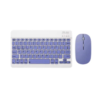 10In Bluetooth-compatible Keyboard And Mouse Set For Tablet Mobile Phones Computer Pad Keyboard Mouse Comb Wireless R2LB
