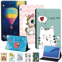 Cute Cover for Huawei MediaPad T3 8.0 /T3 10 9.6" /T5 10 Tablet Durable Protective Case for MediaPad M5 Lite 10.1"/8"/M5 10.8"