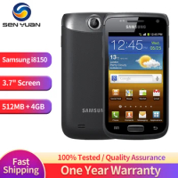 Original Unlocked Samsung Galaxy W I8150 3G Mobile Phone 3.7" 512MB RAM 4GB ROM CellPhone 5MP+VGA WiFi GPS Android Smartphone