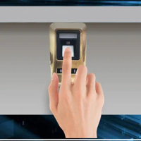 Wireless Digital Password Drawer Lock For Desk Checkout Counter Storage Box Mini Automatically Locked 99 Fingerprint Smart Lock