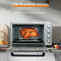 Electric oven出口60L烘培蛋撻披薩大容量家用多功能智能烤箱跨境【尚宜家居】