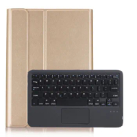 Smart Bluetooth Keyboard Tablet Cover For Samsung Galaxy Tab S6 Lite 10.4 P610 P615 Bluetooth Keyboard with Touchpad Case