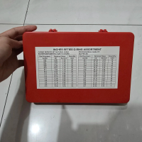 ORING RUBBER KARET KIT SET BOX OK-311 INCHI NBR-70 MERAH RED NBR70
