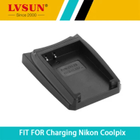 LVSUN EN-EL23 EN EL23 ENEL23 chargeable Battery Adapter Plate Case for Nikon Coolpix P600 P610 P610s P900 P900s Charger CEL23