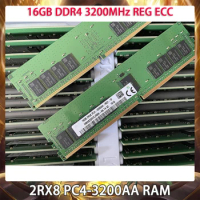 1 Pcs For SK Hynix RAM 16GB DDR4 3200MHz REG ECC 2RX8 PC4-3200AA Server Memory