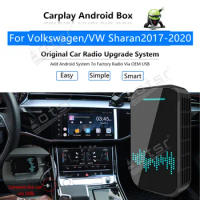 Car Radio Carplay Android Ai Box For Volkswagen VW Sharan 2017-2020 Multimedia Player Apple CP Box Wireless Upgrade Mirror Link