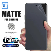 1-3Pcs Anti-Glare Matte Hydrogel Film For OnePlus Nord CE4 CE3 CE2 LIte Screen Protector Nord 3 2 N30 N20 SE Ace 3V 2V Not Glass