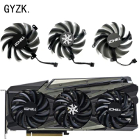 New For INNO3D GeForce RTXRTX3070ti 3070 3060ti 3060 ICHILL X3/X4 super ice dragon Graphics Card Replacement Fan CF-12915S
