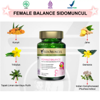 30 Kapsul Female Balance SidoMuncul Natural Jamu Herbal Hormon Kesuburan PCOS Menopause Wanita Sido 