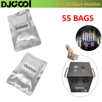 50 BAGS Titanium Powder Ti Powder Cold Spark Machine 750W 200g/Bag For Wedding Party Christmas Certification Free Shipping