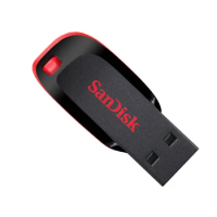 SanDisk Cruzer Blade SDCZ50 Super mini USB Flash Drive 128GB 64GB USB 2.0 pen drive 32GB memory stick Pen Drives 16GB U disk
