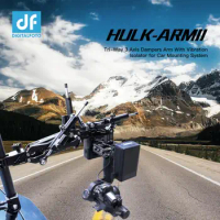 DF HULK Arm II Professional Tri-Way 3 Axis Dampers Arm With Vibration Isolator for Car Mounting System Car Shooting