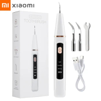 Xiaomi Ultrasonic Dental Cleaner USB Electric Tartar Scraper Eliminator Teeth Whitening Cleaning Plaque Remover High Quality