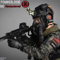 Easy&amp;Simple ES XP001 ZERT Jameson Young Blood Zombie Hunter Full Set Moveable Action Figure Full Set Gift For Fan Collect 1/6