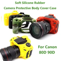 DSLR Camera Video Bag Soft Silicon Rubber Protection Case for Canon 80D Canon 90D