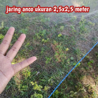 jaring anco/tangkul ikan ukuran,2,5x2,5 mata jaring 1/2 inch senar 0,20mm cocok buat cari segala jen