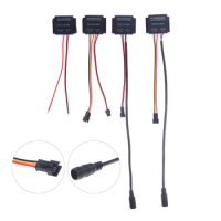 For Led Light Headlight Monochromatic Three Color Infinite Dimming DC 12-24V Bathroom Mirror Touch Induction Switch Sensor