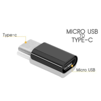 Newest Micro USB to Type-C USB Adapter Converter Data Cable Adapter for Xiaomi Huawei P20 Honor 10 Samsung HTC One Plus 6 100pcs