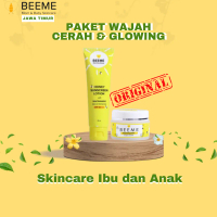 Beeme Paket Wajah Cerah & Glowing | Beeme Nourishing Balm & Beeme Honey Sunscreen Lotion SPF 50+++