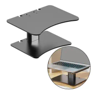 Computer Monitor Stand Wall Mount Computer Desk Organizer Printer Stand PC Desktop Stand Monitor Stand Riser for Tablet Desktop