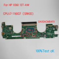 DAX3ACMBAF0 For HP ProBook X360 13T-AW Laptop Motherboard With CPU i7-1065G7 100% Test OK