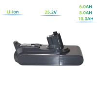 25.2V Replacement Rechargeable Lithium-ion Battery Power Tool Battery For Dyson V11 6.0/8.0/10.0Ah Handheld Cordless Vacuum Clea