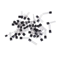 50pcs/set Transistor NPN Black BC547 BC547B 0.1A/45V