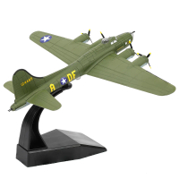 1:144 B-17F Flying Fortress Memphis Belle Bomber Metal Model Military Model Fairchild Republic Dieca