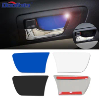 4Pcs Car Styling Accessories Door Handle Cover Wrist Bowl Trims Interior Stickers Case For Toyota Camry 2012 2013 2014 2015 2016