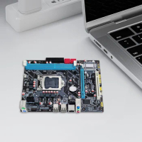 LGA1156 Motherboard Set 16GB RAM DDR3 Memory Desktop Motherboard 1600MHz M-ATX Mainboard 4 SATA USB2.0 Dual Channel for I3 530