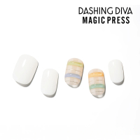 【DASHING DIVA】MAGICPRESS薄型美甲片(彩色凍條)