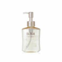 【SHISEIDO 資生堂】ELIXIR 怡麗絲爾 彈潤鎖水雙效洗卸露 140ml_環球專櫃 公司貨