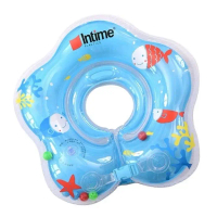 Intime Baby Swim Neckring Bintang. Ban Renang Pelampung Leher Bayi tanpa box