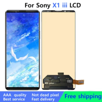 Tested Original Display For Sony Xperia 1 III LCD Display Touch Screen Digitizer Assembly Replacement For Sony x1III XQ-BC72 LCD