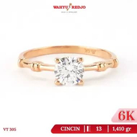 Cincin Emas Kadar 6K Wahyu Redjo CC-6K 31558094-PMR