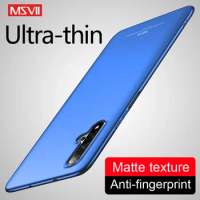 For Huawei Nova 5T Case MSVII Ultra Slim Frosted Hard PC Cover For Huawei Nova 5t Nova5T Shockproof Phone Cases