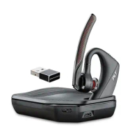Poly Plantronics Voyager 5200 Bluetooth Wireless Headset Noise Reduction Business Earphone Software-Enabled Windsmart Technology