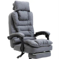 Kanbani Home Fabric Leisure Boss Chair Washable Office Chair Swivel Lift Chairs Free shipping