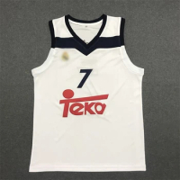 Basketball Jersey Men Oversize TEKA 7 Doncic Embroidery Sewing Breathable Athletic Sport Women High Street Hip Hop Sportswear