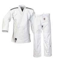 【adidas 愛迪達】IJF認證柔道服(JUDO 武道 黑帶 投技 寢技 格鬥 武術 防身術)