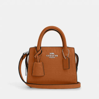 【COACH】蔻馳官方直營 ANDREA CARRYALL迷你肩背包-洗橙色(CR209)