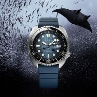 【SEIKO 精工】PROSPEX系列 鬼蝠魟 200米 潛水機械腕錶 SK044 禮物推薦 畢業禮物(SRPF77K1/4R36-06Z0H)