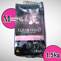 Equilibrio Kitten 1.5Kg - Makanan Anak Kucing - Cat Food - Equil
